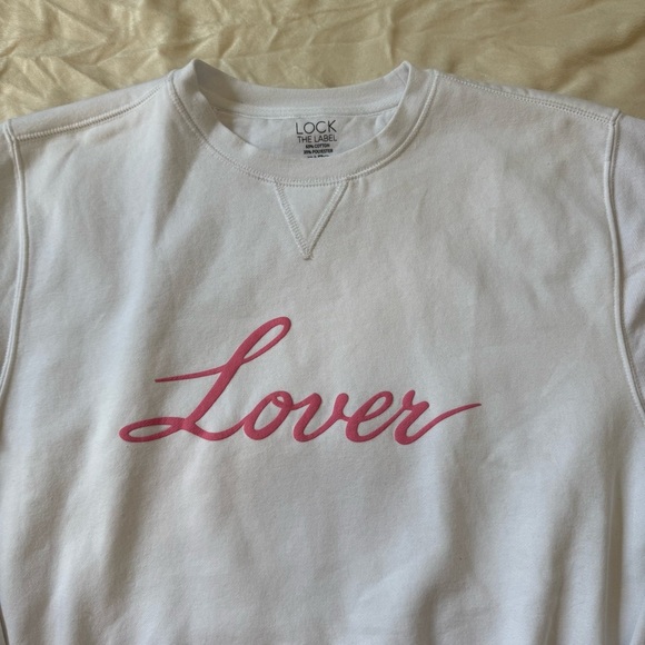 Taylor Swift Inspired White 'Lover' Sweater - Picture 3 of 5
